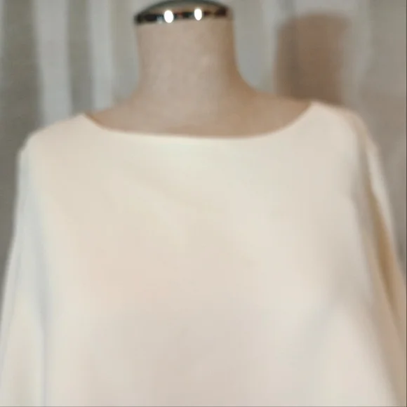 Chico's Blouse, Women, Ivory, Sleeves Butterfly Sleeves,Layers, 1 Chico/ M. USA - Picture 9 of 10